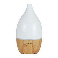 Diffuseur d'arômes ultrasonique en céramique élégant, humidificateur d'huiles essentielles pour la maison, le bureau, le salon, assainisseur d'air intérieur