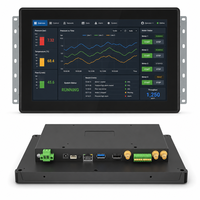 Panel PC Táctil de 7 Pulgadas RK3568 Android 11 para Montaje en Pared, Alimentado por POE, Panel Frontal IP65, Gateway IoT para Hogar Inteligente con WiFi 4G
