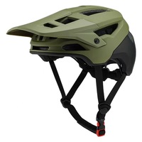 Casque de vélo VTT de haute qualité avec logo/motif OEM Casque de descente hors route Enduro avec visière et feu arrière à LED