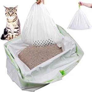 Saco plástico biodegradável compostável para embalagem de maca de gato, saco plástico para lixo de animais de estimação, saco de plástico personalizado para maca de gato - Product Image 2