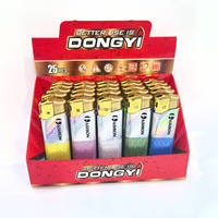 Vente en gros pas cher Briquet électronique mince normal personnalisé Briquets à gaz jetables pour le camping Design classique en plastique