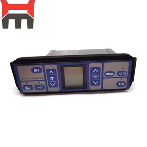 146570-3830 แผงควบคุมเครื่องปรับอากาศโลหะสำหรับ SY135-8 SY215LC SY235LC อะไหล่เครื่องปรับอากาศของรถขุด - Product Image 1