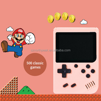 Consola de Videojuegos Portátil de 2.4'' y 3.0 Pulgadas con Pantalla de 8 Bits, Mini Juegos, Reproductor de Juegos Portátil, Consolas de Videojuegos para un Jugador con Gamepad y Salida de TV