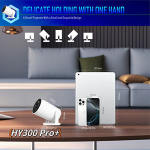 HY-300pro di vendita calda + proiettore portatile LCD TFT Display proiettore 720P HD Android 11 Mini Smart proiettore - Product Image 6