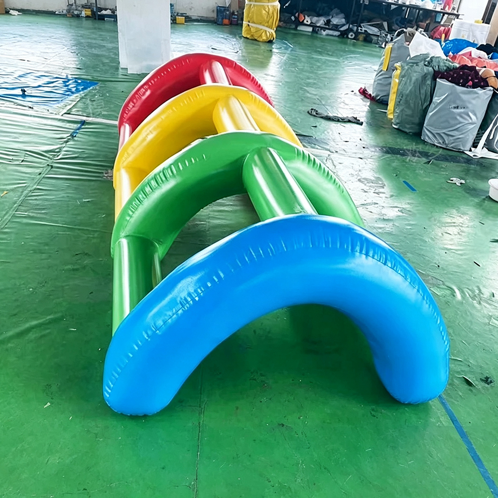 Colorful arch bridge4*1.2*0.7m