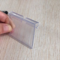 Étiquettes de prix en PVC 50 pièces, pour crochet de balayage en T, vente en gros