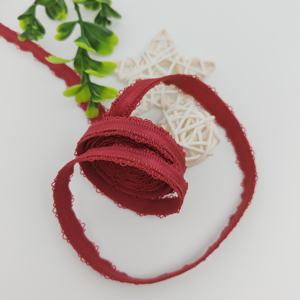 Cinta Elástica de Nailon Jacquard Personalizada para Prendas de Vestir, Ropa Interior y Calzado - Cinta de Color Sólido para Tirantes de Sujetador y Accesorios - Product Image 1