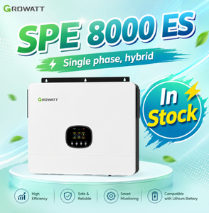 Convertisseur solaire hybride haute fréquence Growatt SPE 8000 ES 8KW 48V monophasé avec MPPT pour système solaire en stock - Product Image 3