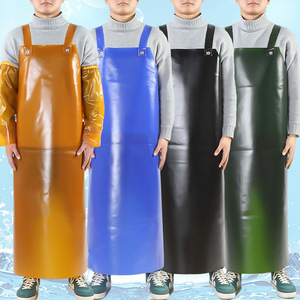 Yusetsu Mi Waterproof Oil Proof <b>Apron</b> With Sleeve Extra Large 120x100 For Stone Processing Slaughtering Seafood Production - Product Image 1