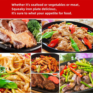 Mini <span class=keywords><strong>casserole</strong></span> ronde en fonte antiadhésive pré-assaisonnée la plus vendue/ustensiles de cuisine en fonte/poêle à <span class=keywords><strong>paella</strong></span> à gratin - Product Image 2