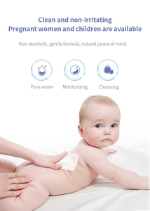 <span class=keywords><strong>Toallitas</strong></span> Húmedas Biodegradables Orgánicas para Bebés, Papel Tisú de Agua, <span class=keywords><strong>Toallitas</strong></span> de Bambú para Bebé, OEM, Venta al Por Mayor - Product Image 4