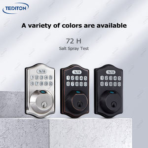 Tediton सरल बिना चाबी प्रविष्टि स्वत: लॉक स्मार्ट घर कार्यालय के लिए <span class=keywords><strong>Deadbolt</strong></span> ताला - Product Image 6