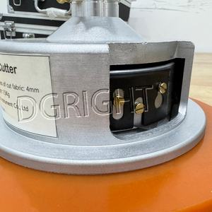 עובי מתכוונן 100cm2 עגול מטרי עגול בד מדגם חותך - Product Image 4