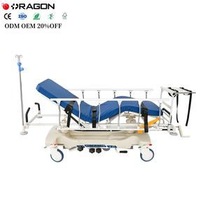 OEM Rumah Sakit paduan aluminium pegangan tangan dan naik dan jatuh roda panduan pasien transportasi tandu <span class=keywords><strong>Mobile</strong></span> tandu - Product Image 3