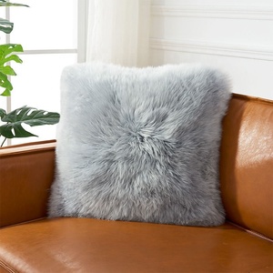 Luxury Faux Fur Plush Pillow <strong>Cover</strong> Throw Pillows for Living Room Sofa Custom 45x45 50x50 cm <strong>Rectangular</strong> <strong>Cushions</strong> <strong>Covers</strong> - Product Image 1