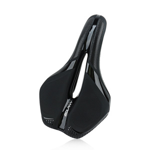Sillín de bicicleta Bolany hueco, transpirable y cómodo para bicicleta de montaña, color negro - Product Image 5