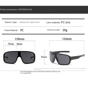 Lunettes <span class=keywords><strong>de</strong></span> cyclisme en plein air à grand cadre <span class=keywords><strong>de</strong></span> haute qualité lunettes <span class=keywords><strong>de</strong></span> <span class=keywords><strong>soleil</strong></span> hommes femmes alpinisme <span class=keywords><strong>ski</strong></span> lunettes <span class=keywords><strong>de</strong></span> sport - Product Image 6