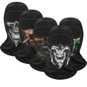 JX masker Ski olahraga Balaclava Musim Panas Bandana sejuk penutup wajah sepeda motor <span class=keywords><strong>Earloop</strong></span> leher Gaiter masker tahan angin triangleproof pria - Product Image 4