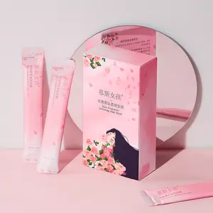 Máscara para cabelo rosa lisa vegan, produto para etiqueta privada, máscara para endurecimento do cabelo