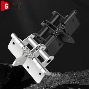 Bisagras para Puerta de Hierro <span class=keywords><strong>con</strong></span> Velocidad Ajustable y Diseño Moderno, Ángulo de Apertura de 180 Grados, <span class=keywords><strong>Cierre</strong></span> Automático Silencioso y Suave - Product Image 1