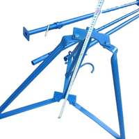 Soporte de Andamio Plegable de Acero Galvanizado XBS, Tipo Trípode, para Encofrado y Apuntalamiento, 3KG, Moderno