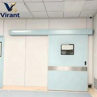 Livraison rapide, conception hygiénique, entretien facile, accès facile, porte de protection radiologique pour les soins intensifs