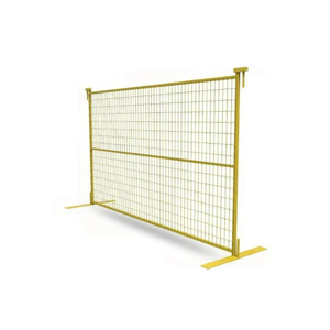 군중 제어 장벽 임시 보안 울타리 금속 프레임 자연 압력 처리 농장 펜싱 차도 게이트 울타리 - Product Image 6