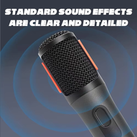 Microphone sans fil PartyBox - 2 microphones numériques sans fil, batterie rechargeable