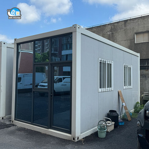 Custom <span class=keywords><strong>Hotel</strong></span> Living Escritório Recipiente De Férias Escola Casa Pré-fabricada Guest Room Pré-fabricada Flatbed Container House - Product Image 2