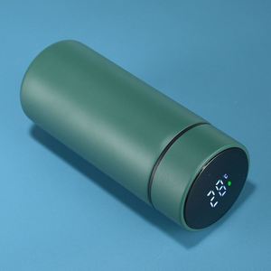 Factory Promotional 500ml Custom Vacuum <b>Coffee</b> Mug Stainless Steel Insulated Mug with Temperature Digital Display - Product Image 4