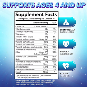 Compléments alimentaires pour enfants en gros, gommes multivitaminées pour enfants avec <span class=keywords><strong>vitamine</strong></span> C, <span class=keywords><strong>D</strong></span> <span class=keywords><strong>et</strong></span> <span class=keywords><strong>zinc</strong></span> pour la croissance <span class=keywords><strong>et</strong></span> le <span class=keywords><strong>d</strong></span>éveloppement des enfants - Product Image 3
