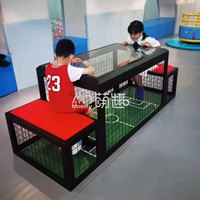 Moetry Subsoccer, football de table portable, léger, facile à assembler, jeu de football de table pour adultes et enfants, divertissement en intérieur