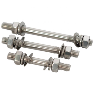 304 thép không gỉ đôi đầu Bolt Nut thiết lập kết hợp với bu lông ren ở cả hai đầu, thanh ren, và ốc vít - Product Image 4