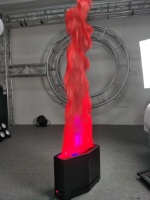 1.8 mètre de hauteur LED grand souffleur de feu en soie xingke DJ effets Disco simuler l'éclairage flamme machine LED feu