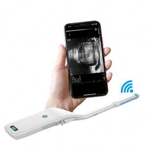 Precio de fábrica 128 elementos 3 en 1 biplano inalámbrico Color Doppler ultrasonido microconvexo Sonda de matriz lineal para Urología - Product Image 2