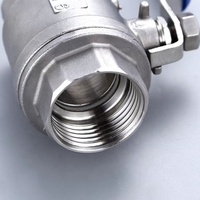 Válvula de bola de gas de alta presión WaterMark 1/4 "- 2" 316 NPT Locker 1000 acero 2000 Psi 3000 Wog Psi válvula de bola de gas