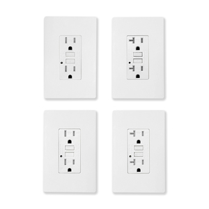 <span class=keywords><strong>GFCI</strong></span>-aansluiting 15A/20A 120V geaard-foutstroomonderbreker stopcontact NEMA 5-15R/5-20R met LED-indicator - Product Image 1