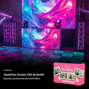 New Top Dance Podium LED DJ Booth Waterproof IP65 <b>Portable</b> Screen Mobile <b>Desk</b> Stand Custom Indoor/Outdoor - Product Image 6