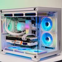 Prism 6pro 12CM ARGB ventilateur de refroidissement couleur magique pour ordinateur hôte ventilateur de châssis en plastique de bureau pour une utilisation dans un boîtier d'ordinateur