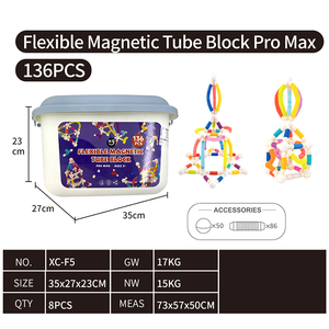 Xu hướng sản phẩm 2025 New arrivals tự làm đồ chơi ma thuật Telescopic Gậy khối xây dựng Montessori Đồ chơi giáo dục cho trẻ em - Product Image 2