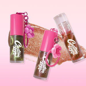 Gloss à lèvres brillant de haute qualité, sans cruauté, infusé de minéraux, gloss à lèvres liquide brillant, certifié Eye Cat Lip Gloss - Product Image 2