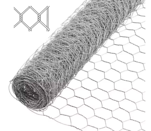 Galvanized Hexagonal Chicken <b>Wire</b> <b>Mesh</b> Roll Low Carbon Iron <b>Wire</b> Netting for Poultry Breeding Cage Garden Fence Enclosure - Product Image 5
