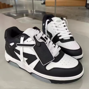 Zapatillas de Diseño de Lujo 2026, Superventas, Color Negro y Blanco, con Bloques de Color, Suaves y Cómodas, con Cordones, Estilo Casual para Caminar, Estilo para Parejas - Product Image 3