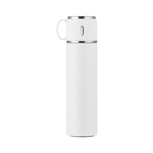 Bouteille isotherme sport en acier inoxydable à double paroi, gourde de voyage avec poignée, idéale pour les cadeaux - Product Image 4