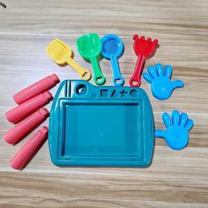 Table <span class=keywords><strong>de</strong></span> <span class=keywords><strong>jeu</strong></span> multifonctionnelle pour enfants à installer soi-même, pour le <span class=keywords><strong>sable</strong></span> et l'eau, ensemble <span class=keywords><strong>de</strong></span> plage pour l'éducation précoce des enfants, jouets d'intérieur et d'extérieur - Product Image 5