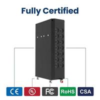 Solution clé en main pour rack de serveur 48U hybride 35-55KW à refroidissement liquide et air, avec CDU, pour l'entraînement IA et le cloud privé, certifiée CE UL FCC ROSH