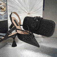 Collection Printemps 2026 : Ensemble Chaussures à Talons Hauts et Sacs à Motifs Diamantés pour Femme – Prix Abordable