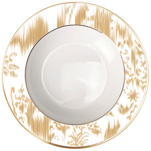 Nouvelle arrivée, design unique et créatif, assiette à dîner en céramique, porcelaine ronde de haute qualité, motif vague, vaisselle en porcelaine osseuse - Product Image 3