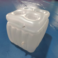 Prix usine Haute Qualité Pvc Plateau Gonflable Porte-Gobelet Gonflable Seau À Glace Gonflable pour Piscine