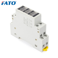 Compteur de tension sur Rail Fato Din 3 phases affichage numérique Ac 80-500V Mini indicateur de voltmètre modulaire